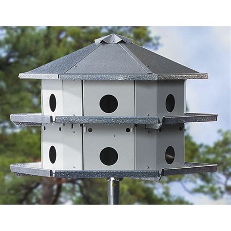 octagonal metal martin house|octagonal bird houses.